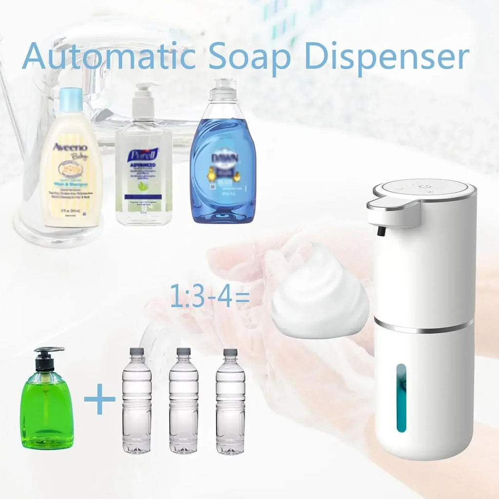 SmartFoam Touchless Soap Dispenser – No-Touch Clean in Seconds